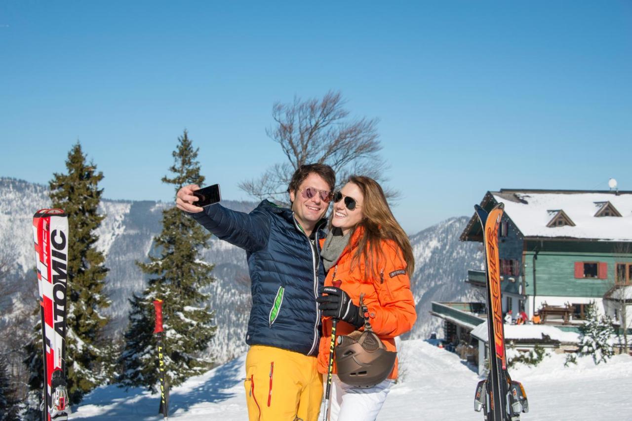 Hochberghaus Resort Grünau im Almtal المظهر الخارجي الصورة